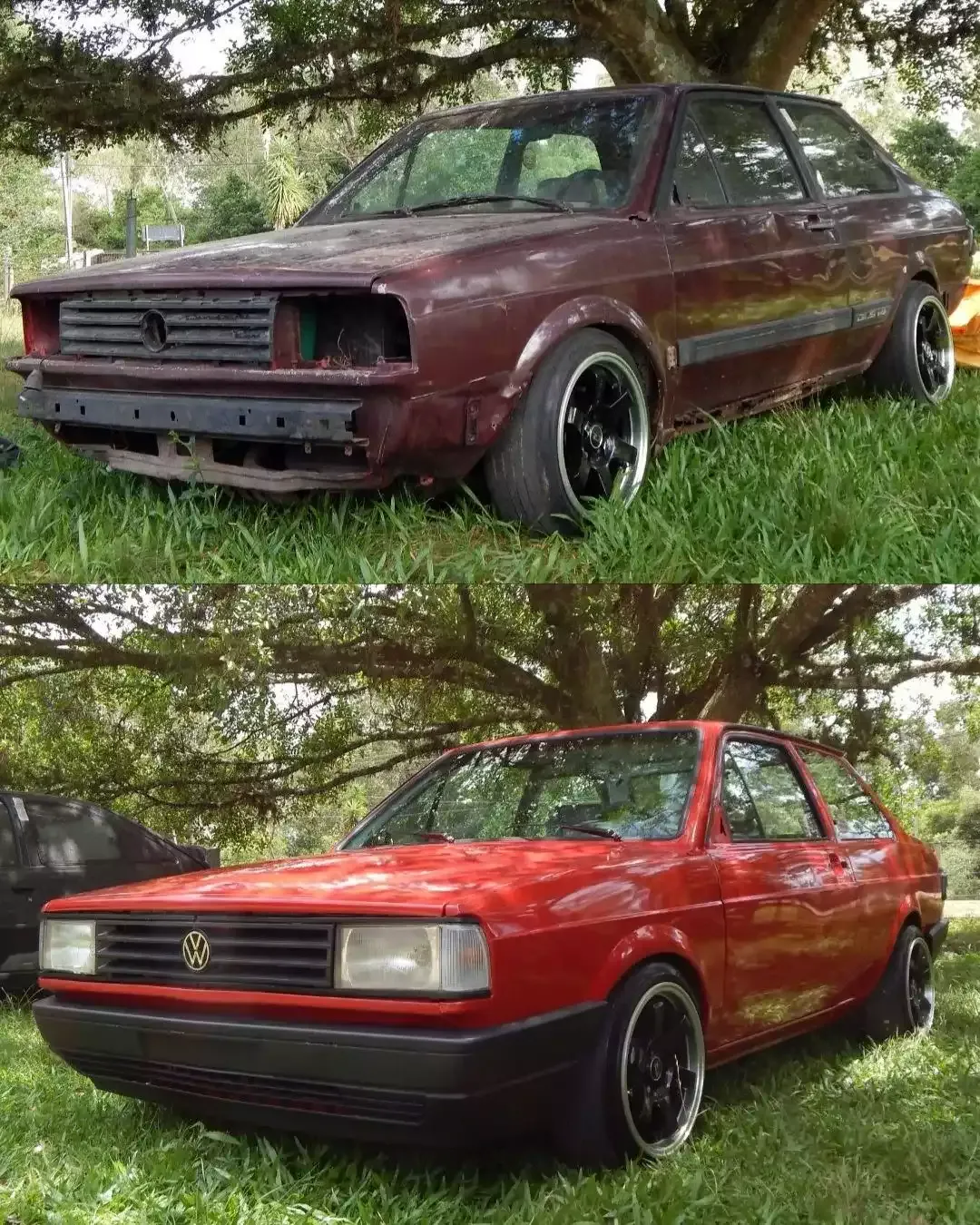 Antes e Depois do Voyage