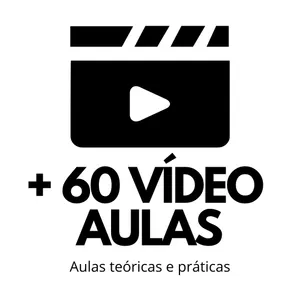 Mais de 90 vídeo aulas